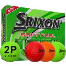 SRIXON SOFT FEEL BRITE PRINTED GOLF BALLS