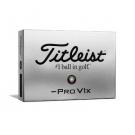 TITLEIST PRO V1X LEFT DASH PRINTED GOLF BALLS