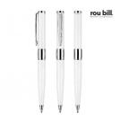 Rou bill® Image White Line twist Ball pen