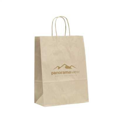 Leaf It Bag Wide recycled grass paper (90 g/m&sup2;) M