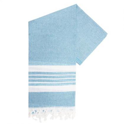 Oxious Hammam Towels - Vibe Luxury white stripe