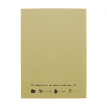 Notebook Agricultural Waste A5 - Softcover 100 Paper