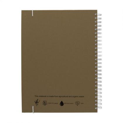 Notebook  Agricultural Waste A5 - Hardcover 100 Paper