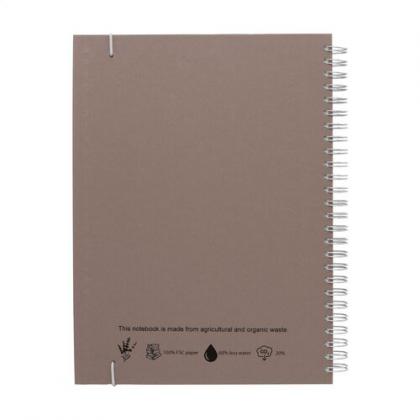 Notebook  Agricultural Waste A5 - Hardcover 100 Paper