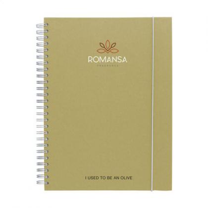 Notebook  Agricultural Waste A5 - Hardcover 100 Paper