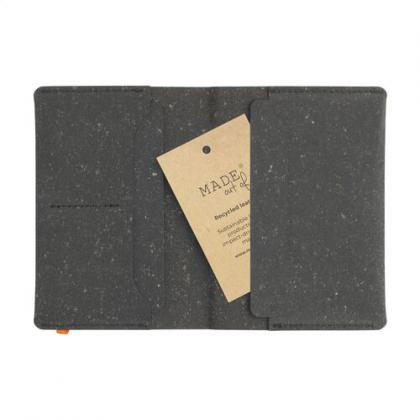 Recycled Leather Refillable Paper Notebook A5