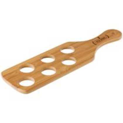 Bamboo Shot Paddle - To hold 6 Shots