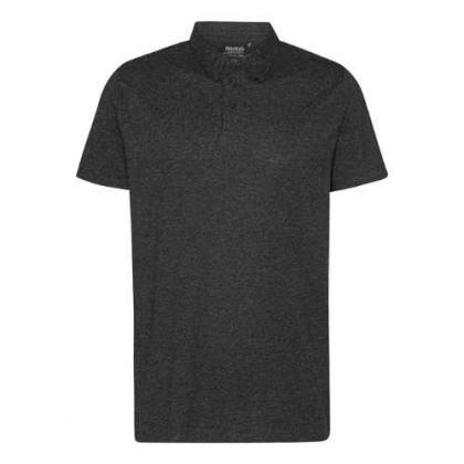 Neutral Recycled Cotton Polo