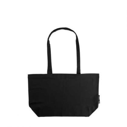 Neutral Fairtrade Organic Shopping Bag w. Gusset
