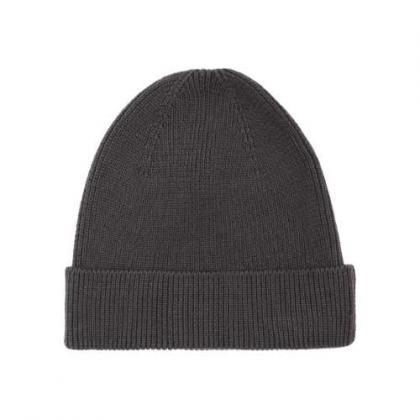 Neutral Fairtrade Organic Rib Beanie