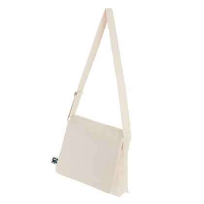 Green & Good Canterbury Messenger Bag - Fairtrade & Organic 12oz Canvas