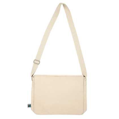 Green & Good Canterbury Messenger Bag - Fairtrade & Organic 12oz Canvas