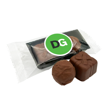2 Chocolate Truffles - Flow Wrap