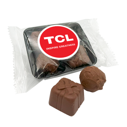 4 Chocolate Truffles - Flow Wrap