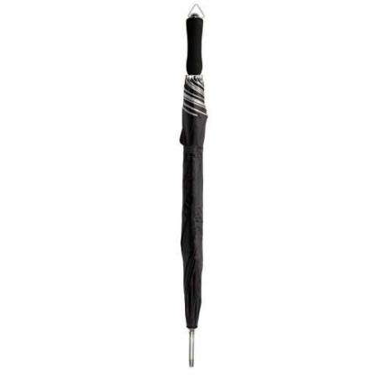 Umbrella with silver underside