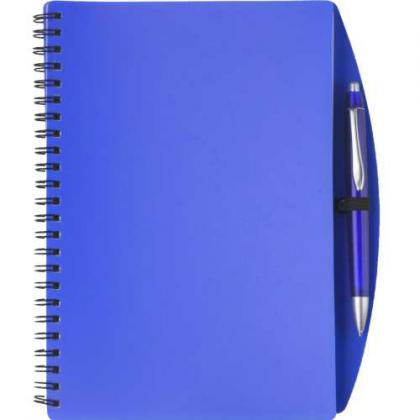 Notebook with ballpen (approx. A5)