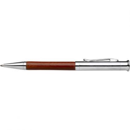 Wooden ballpen and rollerball