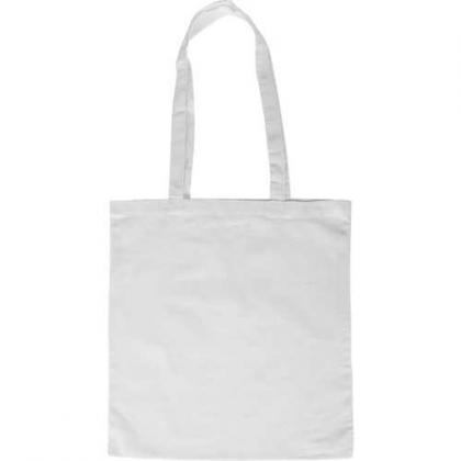 Eco friendly cotton shopping bag. (120gm / 4.2oz)