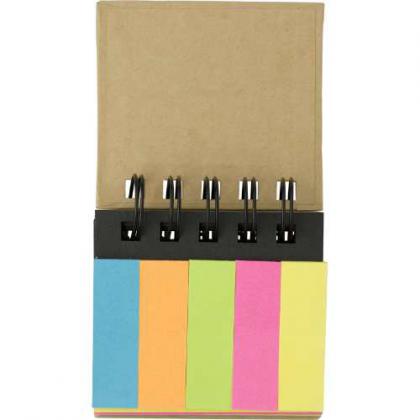 Wire bound sticky notes