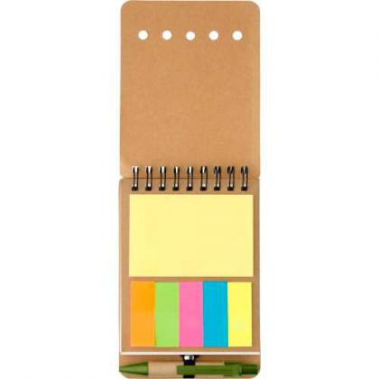 Wire bound notebook