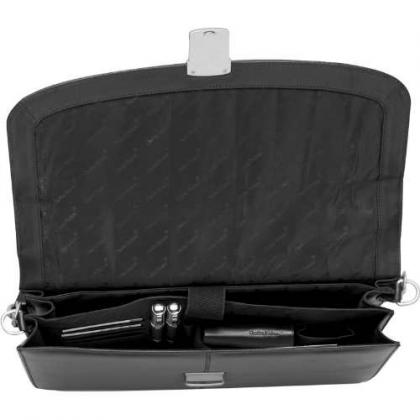 Charles DickensÂ® leather briefcase