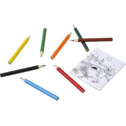 Pencils and&Acirc;&nbsp;colouring sheets