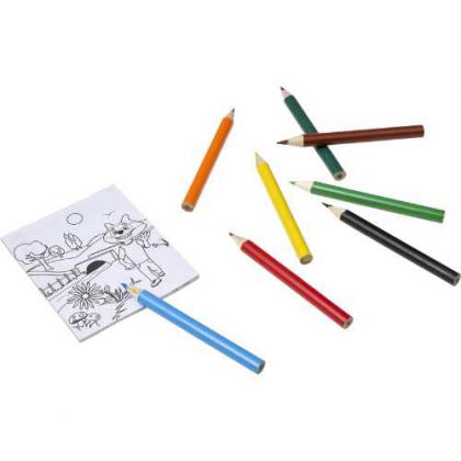 Pencils and&Acirc;&nbsp;colouring sheets