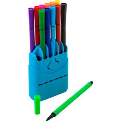 12 Water-based felt tip pens