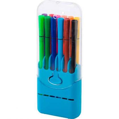 12 Water-based felt tip pens