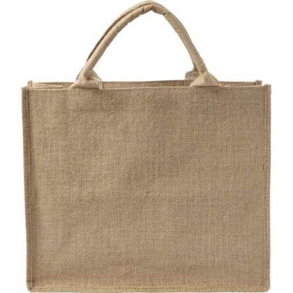 Jute shopping bag