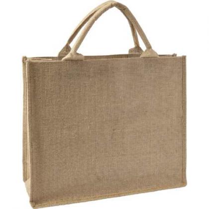 Jute shopping bag