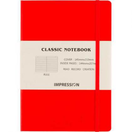 Cardboard notebook (approx. A5)