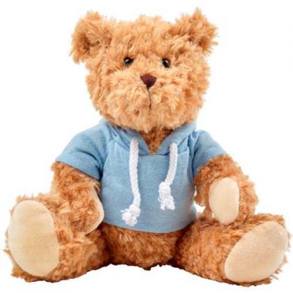 Plush teddy bear with hoodie