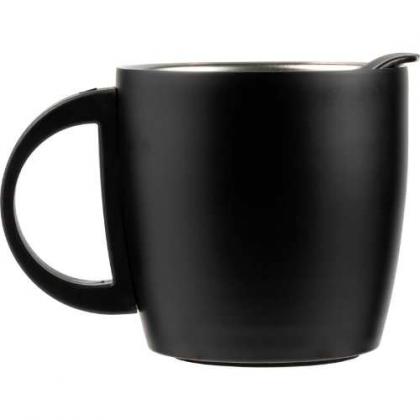 Double walled steel travel mug (350ml)