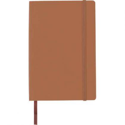 Notebook with inside back pocket. (approx. A5)