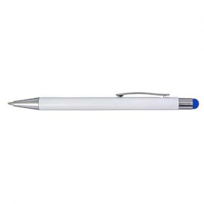 Aluminium and plastic ballpen