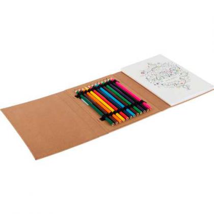 Colouring folder for adults