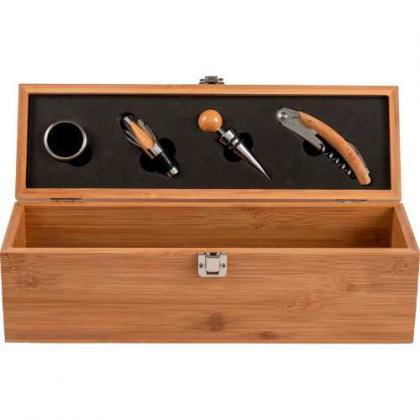 Bamboo wine giftset (4pc)