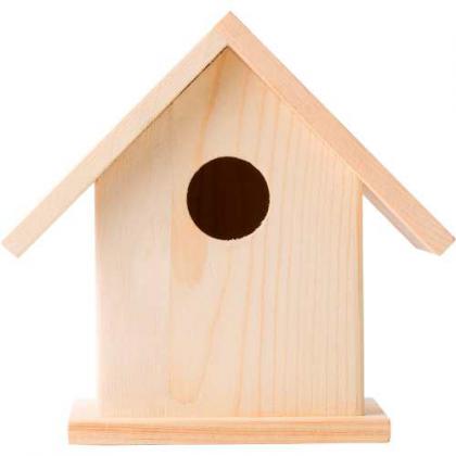 Bird house with painting set
