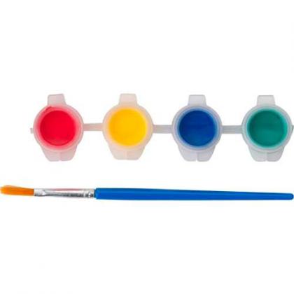 Bird house with painting set