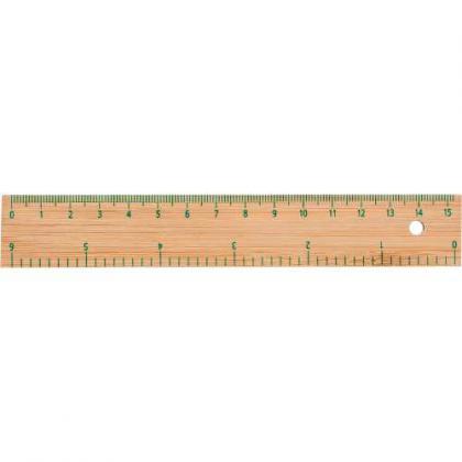 Bamboo ruler (15cm)