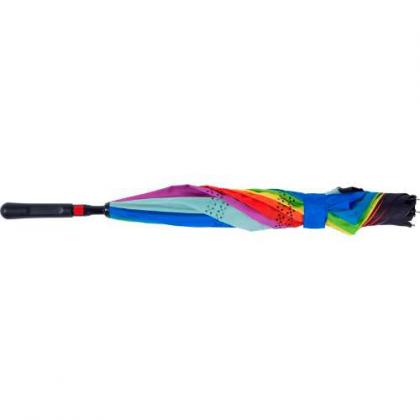 Automatic reversible umbrella