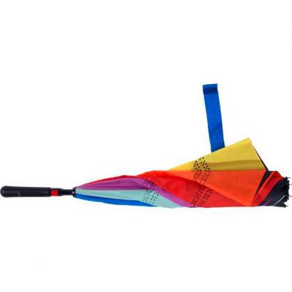 Automatic reversible umbrella
