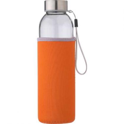 Glass drinking bottle (500ml)