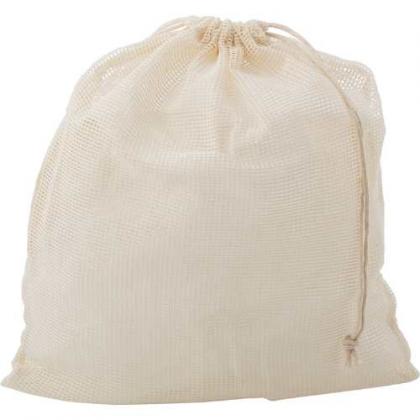 Natural cotton mesh bags