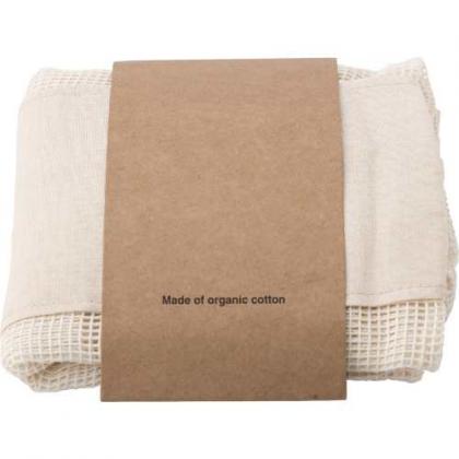 Natural cotton mesh bags