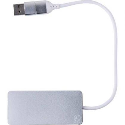 Recycled Aluminium USB Hub