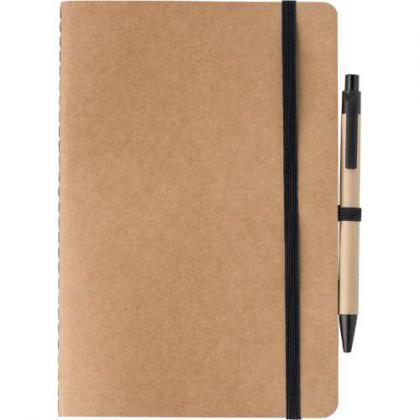 Recycled carton notebook (approx A5) - blank pages