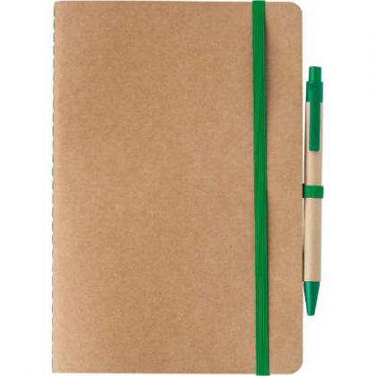 Recycled carton notebook (approx A5) - blank pages