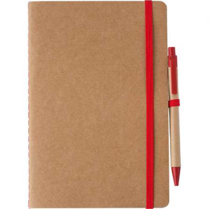 Recycled carton notebook (approx A5) - blank pages